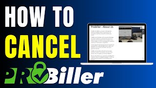 How To Cancel Membership Billed By Probiller (Subscriptions Payment Solved!) 2024