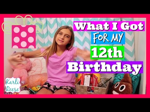 things to ask for your 12th birthday girl