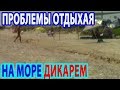 С ЧЕМ СТАЛКИВАЮТСЯ ОТДЫХАЮЩИЕ НА МОРЕ! ОТДЫХАЯ ДИКАРЕМ