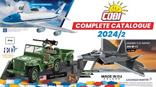 📖Complete COBI catalogue 2024/2 - Tanks, planes, cars #cobi #bricks