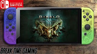 Diablo 3 Nintendo Switch OLED Gameplay