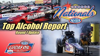 NHRA Nevada Nationals Top Alcohol Dragster & Funny Car Round 1 Report | Drag Racing 2023 by Monday Morning Racer 1,767 views 6 months ago 5 minutes, 32 seconds