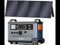 Oscal PowerMax 6000 Portable Power Station with 400W Solar Panel 3600Wh LiFePO4
