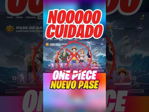 NO COMPRES EL MINIPASE DE ONE PIECE 🚫 #fortnite #onepiece