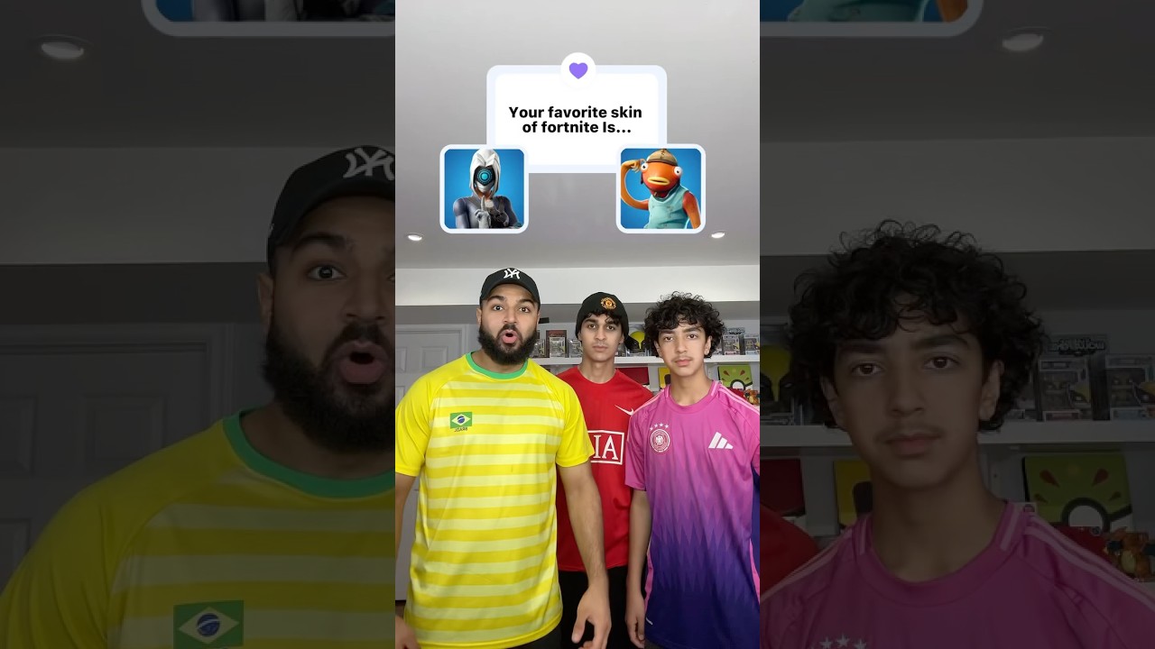 Время голосовать за любимый скин Fortnite вместе с братьями