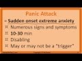 Anxiety Disorders: OCD, PTSD, Panic Attack, Agoraphobia, Phobias, GAD Generalized