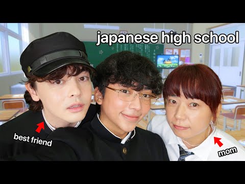 We went back to high school in Japan
