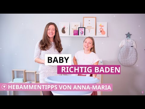 Video: Wie Man Ein Kind Zum Ersten Mal Badet