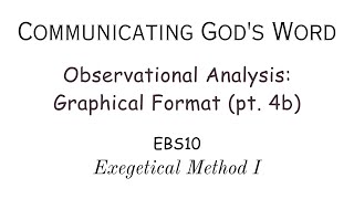 EBS10: Observational Analysis - Graphical Format (pt. 4b)
