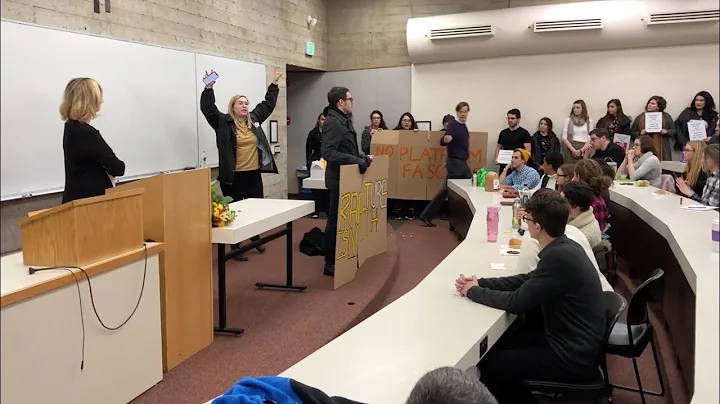 Protesters try to shut down Christina Hoff Sommers...