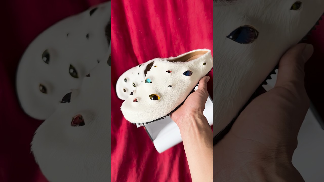 Eyeball Mules US8(26cm) ESENES ぶし WORLDWIDE