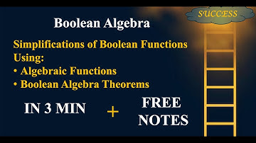 UGC NET CS: Discrete Structures & Optimization - Boolean Algebra (13)