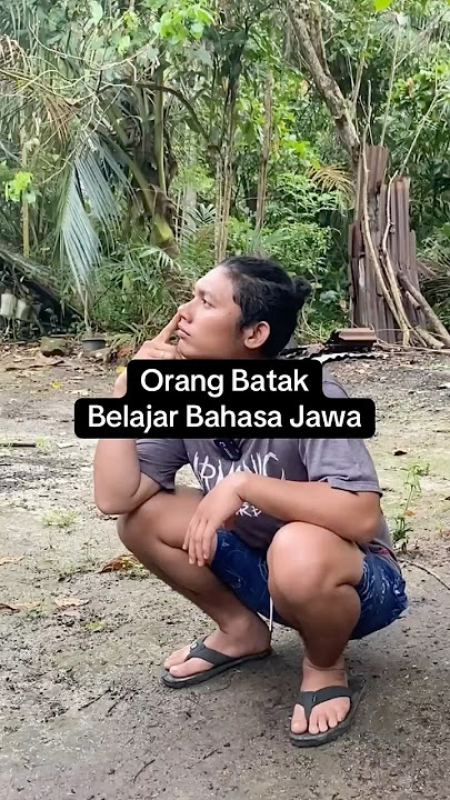Orang Batak Belajar Bahasa Jawa #komedi #komedibatak #lawakbatak #bataklucu #lucu