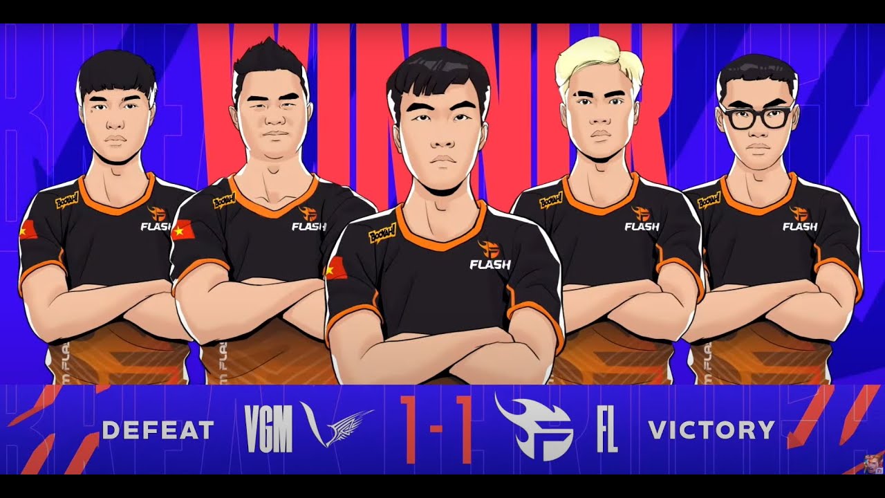 Highlight TEAM FLASH vs V GAMING Trận 2 | VGM vs FL | Play-off 3 ĐTDV mùa Đông 2021