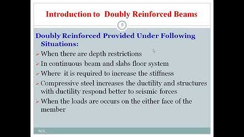 ANALYSIS OF DOUBLY REINFORCED BEAMS... PART-1