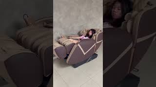 Me sitting on massage chair sleeping cause it’s just so relaxing