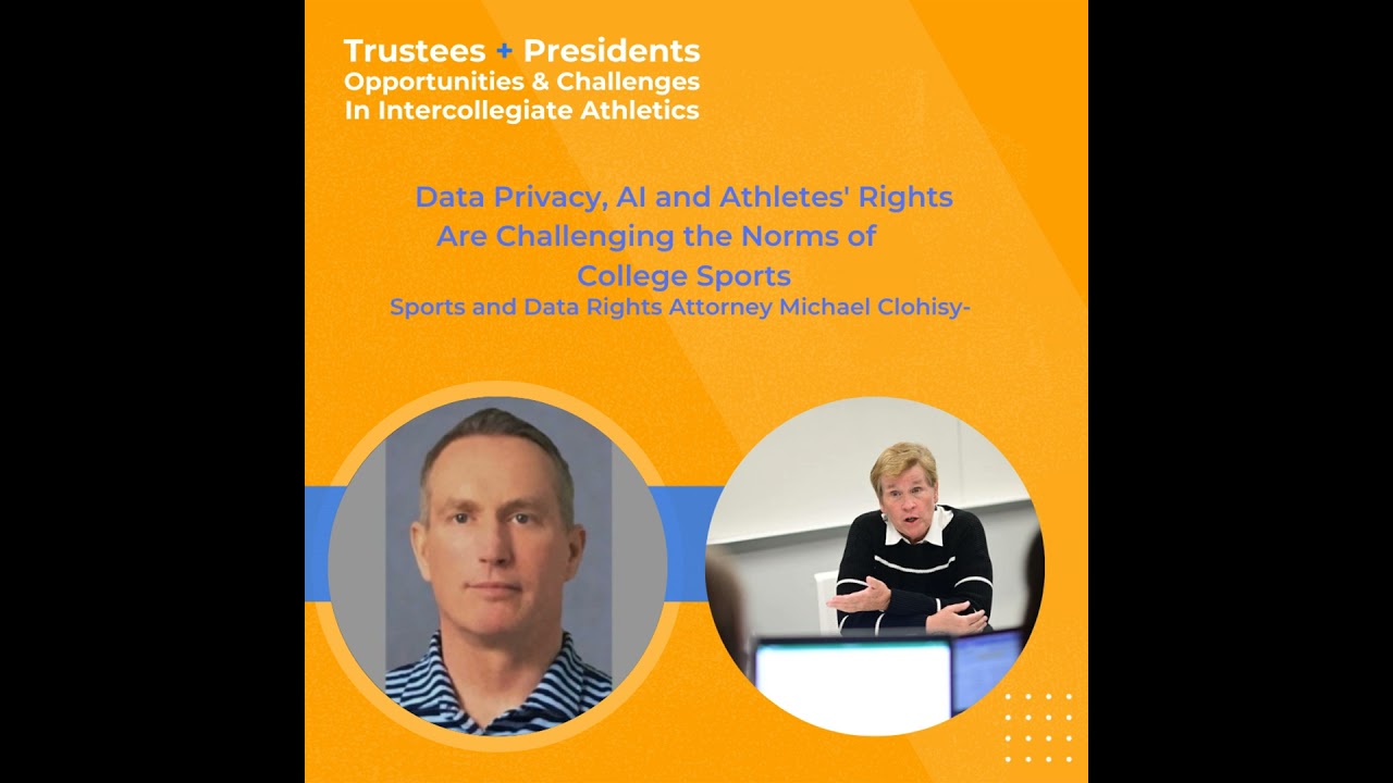 Chat GPT, Data Privacy, AI and Athletes' Rights Are Challenging the Norms of College Sports