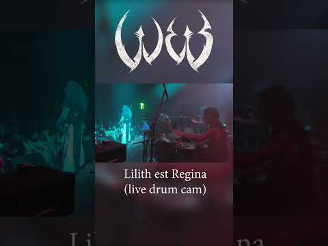 !!!NEW!!! live drum cam / "Lilith est Regina" with W.E.B. #webband #darkmetal #drumcam #liveshow