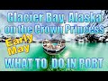 Glacier Bay, Alaska - Sailing on the Crown Princess - Early May 2024
