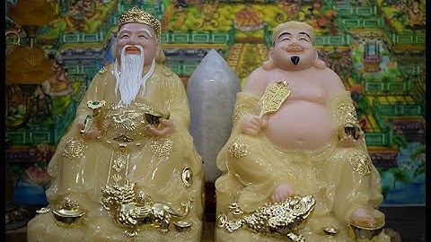 Tượng Thần Tài Thổ Địa cưỡi linh vật bột đá thạch anh 30cm