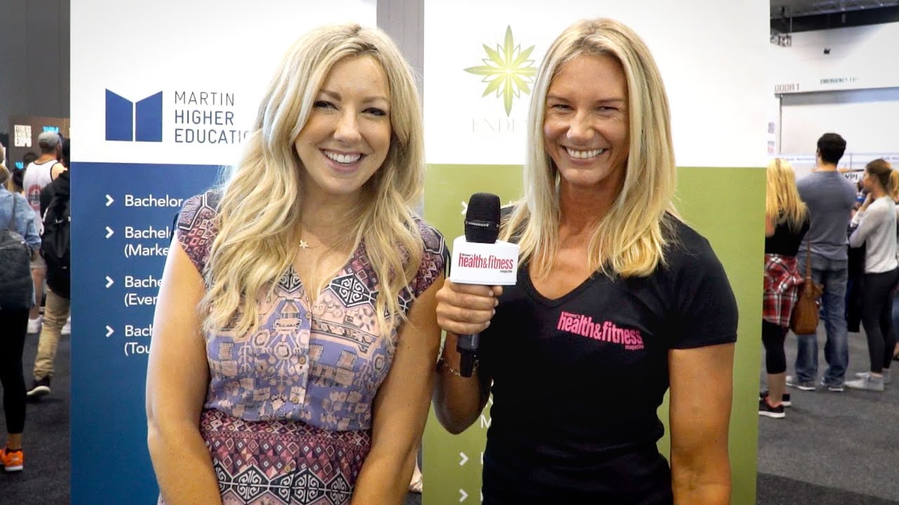 Lola Berry at the Melbourne Fitness & Health Expo 2016