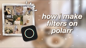 how to make a filter on polarr | simple tutorial