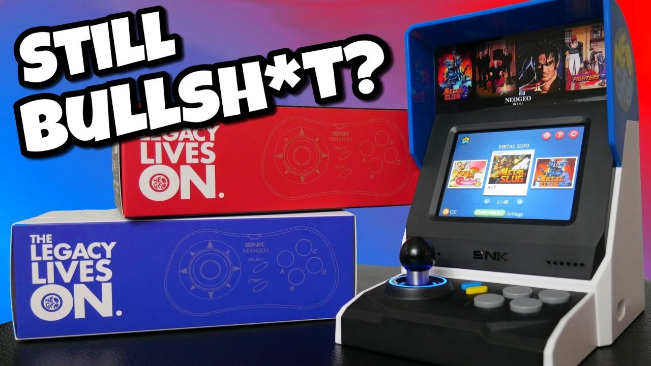 Neo Geo Mini International Review: Still Bullsh*t? 