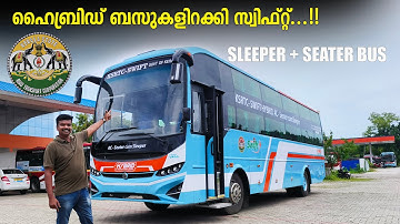 KSRTC Swift Hybrid Seater cum Sleeper Bus, KSRTC Bus, Ashok Leyland Prakash Body Bus, RobMyShow