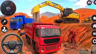 لعبة محاكاة بناء الطرق ثلاثية الأبعاد من JCB - شاحنة حفارة ثقيلة للمدينة - ألعاب JCB - طريقة اللع... screenshot 3