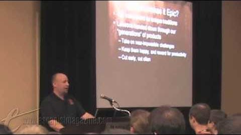 TGC 2009: Dr. Michael Capps Keynote