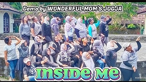 INSIDE ME | LINEDANCE | Choreo by Fonna Queentarina (INA) | Demo by Wonderful Mom