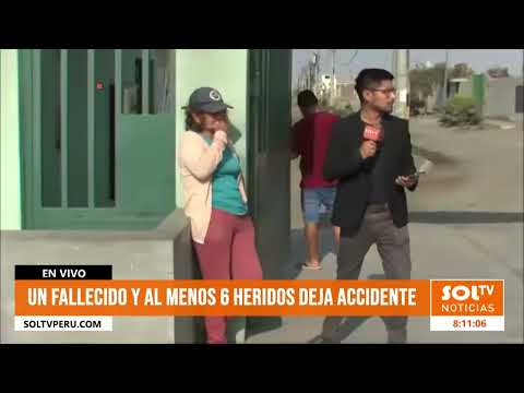 Video: Trujillo: un fallecido y al menos seis heridos deja accidente en ...