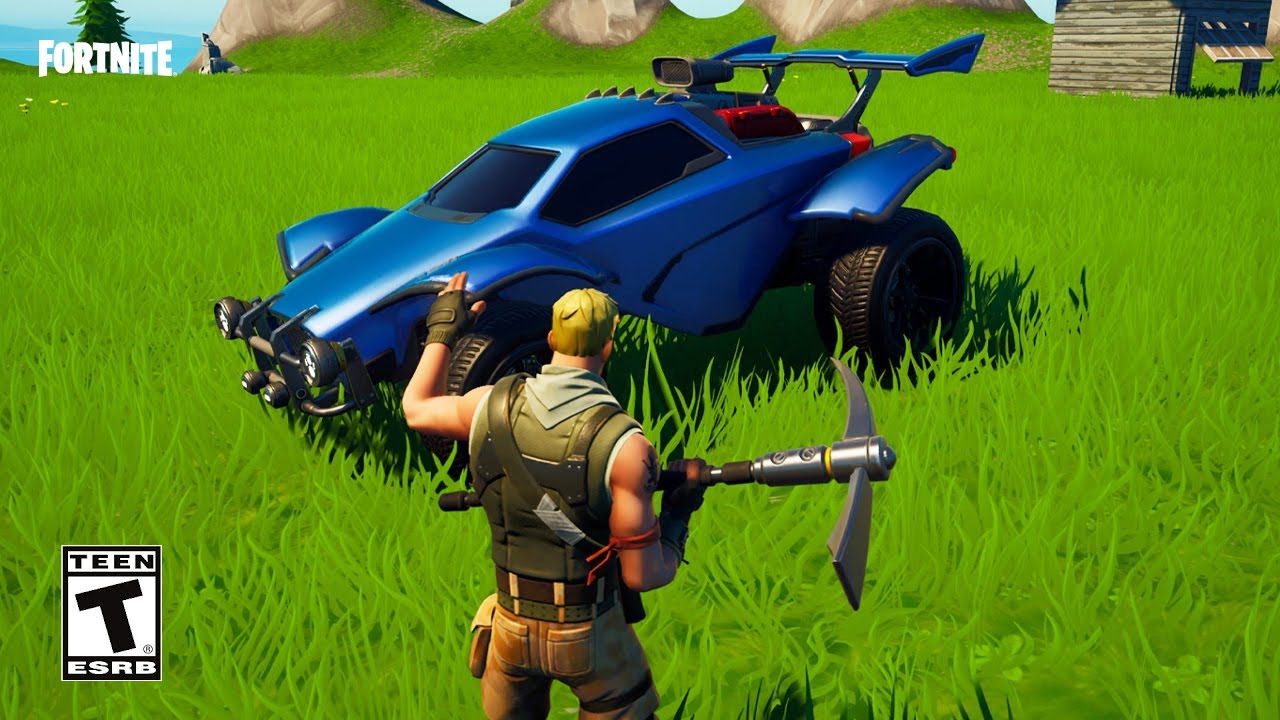 Fortnite Added A New Vehicle - YouTube