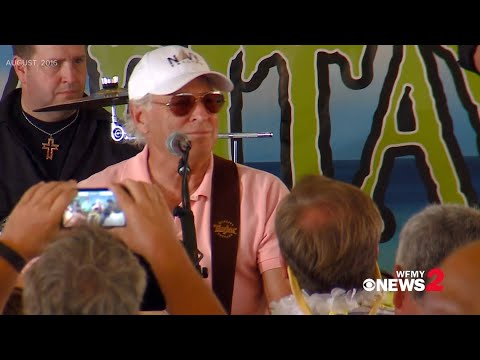 Jimmy Buffett playing at Margaritaville at Wyndham Championship in 2016