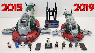 LEGO Star Wars Slave I Comparison (75060, 75243 | 2015, 2019)