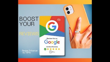 How To Connect Google Review Card -Stand to an App - TAPro Cards