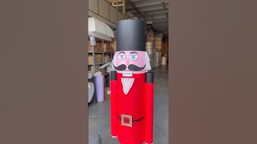 How to make your own nutcracker | diy nutcracker | diy giant nutcracker | build your own nutcracker