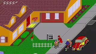 [TAS] Paperboy Arcade (Hard way) in 6:38 (45,600) (Fastest with lowest score) @Prog61