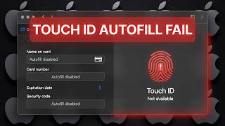 Fix Credit Card Autofill and Safari Touch ID Not Working on Mac