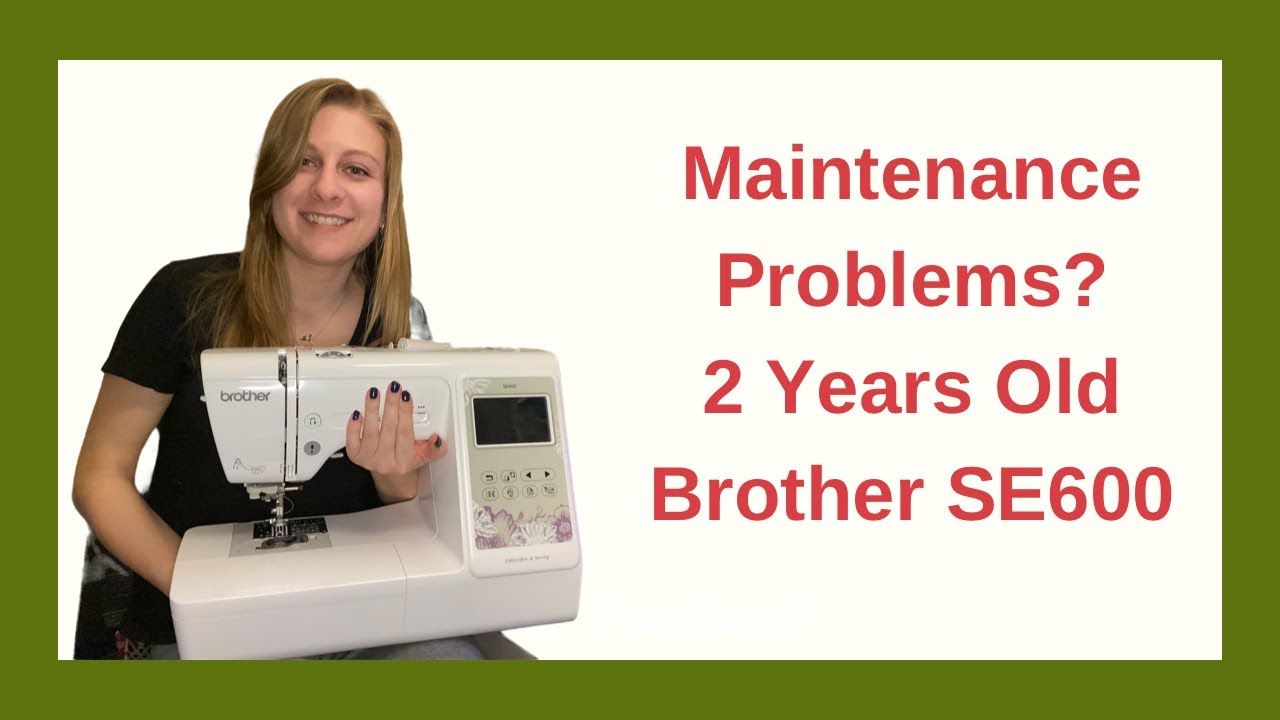 Brother SE600 Review: an embroidery / sewing machine for beginners
