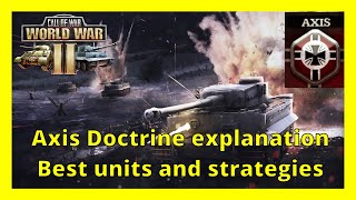 Call of War | Axis doctrine explanation, best units and strategies screenshot 5