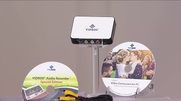 VIDBOX Converts Camcorder, VHS, Audio Tapes & LP into Digital Files on QVC