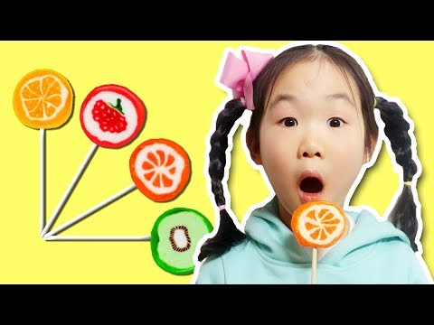 마슈사탕가게 열었어요~! 과일사탕 시크릿쥬쥬립스틱 사탕!! Pretend Play candy store- 마슈토이 Mashu ToysReview