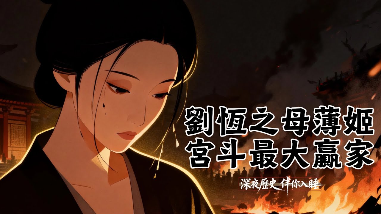 歷史上最狠的女人：從廢妃到太后，薄姬為何能成為宮斗界的最大贏家？#歷史 #焦慮 #失眠 #安眠 #歷史冷知識 #history