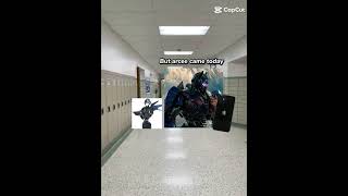 bumblebee haz a crush on Arcee