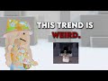 this trend is WEIRD…