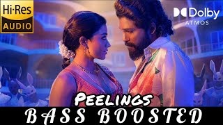 Peelings (Telugu) BASS BOOSTED | Pushpa 2 | Allu Arjun, DSP