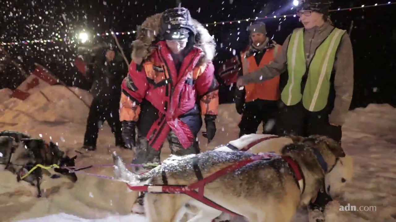 Three-time Iditarod champion Mitch Seavey in Takotna