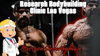 BODYBUILDING CLINIC HEALTH CHECK 4 WEEKS OUT TO THE MR. OLYMPIA