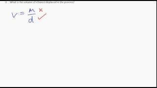 Solution to Buoyancy Extra Problem 3